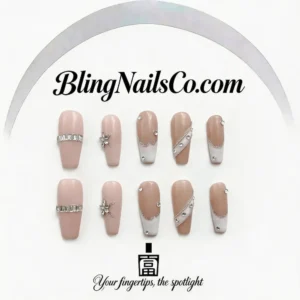 Luxury Nude French Press-On Nails