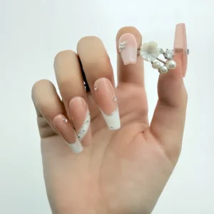 Luxury Nude French Press-On Nails