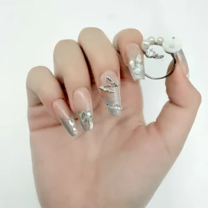 Butterfly Glam Press-On Nails
