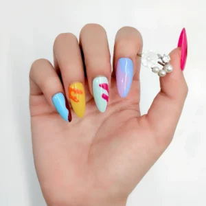 Pop Art Press-On Nails