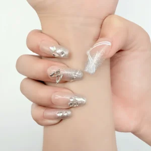 Butterfly Glam Press-On Nails