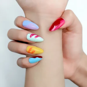 Pop Art Press-On Nails